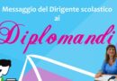 Messaggio del Dirigente scolastico ai Diplomandi