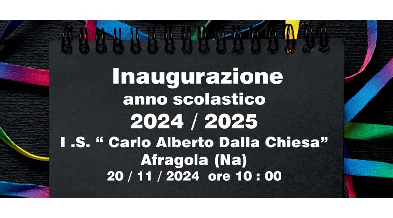 Manifestazione inaugurazione a.s. 2024/2025